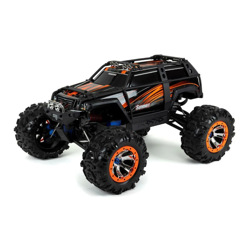 Traxxas Summit 4WD 4x4 Electric Monster Truck - Orange - لعبة